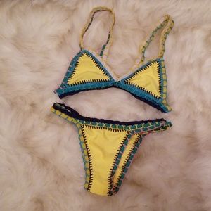 Colorfull Swimsuit.. Designer unkown, never worn